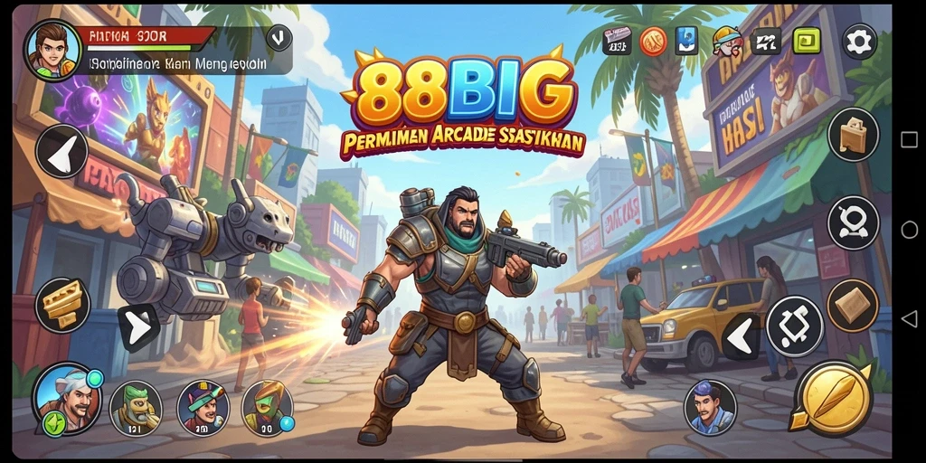 Tampilan gameplay seru dari 88BIG dalam aksi yang penuh tantangan.