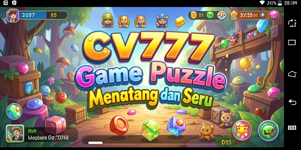 Screenshot gameplay CV777 menampilkan tantangan teka-teki yang menarik.