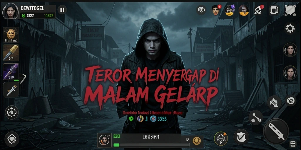 Screenshot gameplay DEWITOGEL dengan suasana Horror yang mendalam.