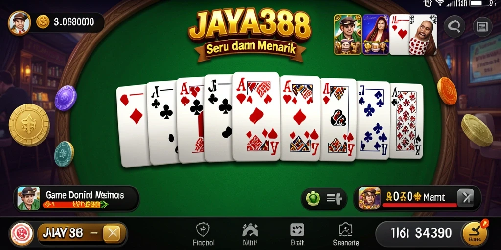 Gameplay domino yang menarik dan penuh tantangan di JAYA388.